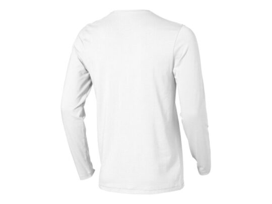 Ponoka мужская футболка из органического хлопка, длинный рукав, белый (XS), арт. 029503203