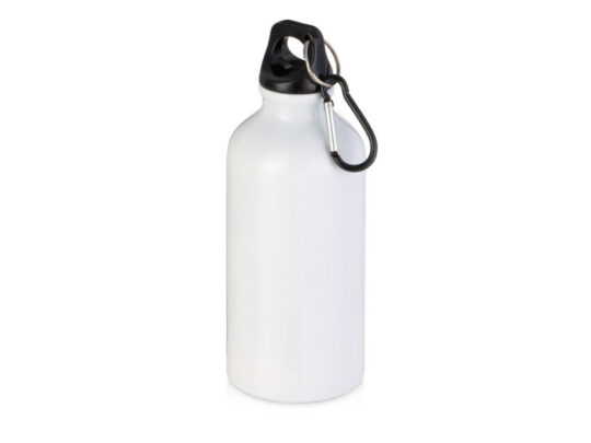 Бутылка Hip S с карабином 400мл, белый (P), арт. 029563503