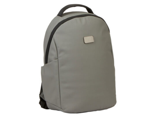 Рюкзак Sofit для ноутбука из экокожи, серый, арт. 029596703