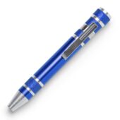 Алюминиевый мультитул BRICO в форме ручки, королевский синий, арт. 029562003