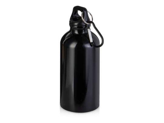 Бутылка Hip S с карабином 400мл, черный, арт. 029563603