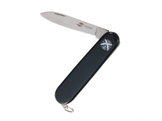 Нож перочинный Stinger, 90 мм, 2 функции, материал рукояти: АБС-пластик (черный), арт. 029612503