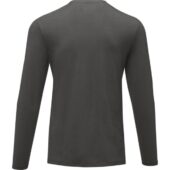 Ponoka мужская футболка из органического хлопка, длинный рукав, storm grey (S), арт. 029505203
