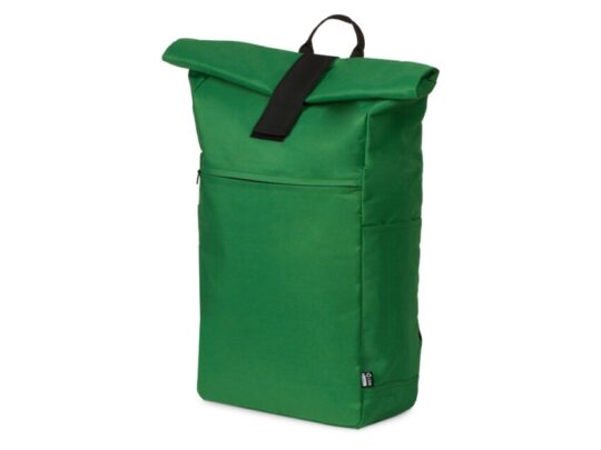 Рюкзак на липучке Vel из переработанного пластика, темно-зеленый, арт. 029557203