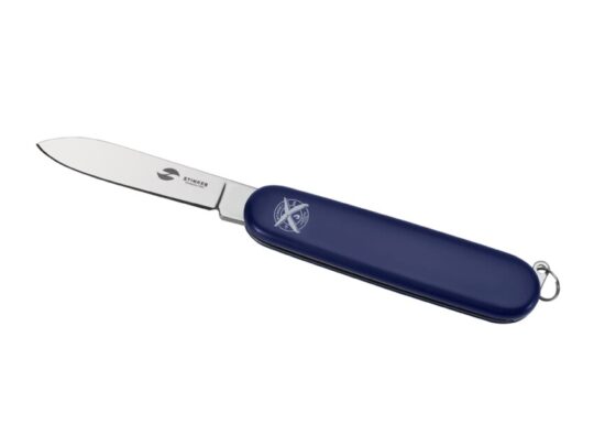 Нож перочинный Stinger, 90 мм, 2 функции, материал рукояти: АБС-пластик (синий), арт. 029612403