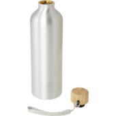 Бутылка для воды Malpeza из переработанного алюминия, 770 мл — Серебряный (770 мл), арт. 029570403