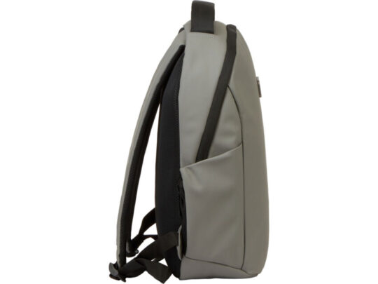 Рюкзак Sofit для ноутбука из экокожи, серый, арт. 029596703