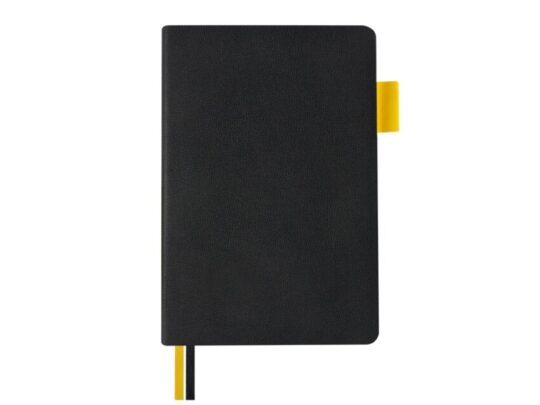 Блокнот А5 Boston, черный с желтым срезом, арт. 029572403