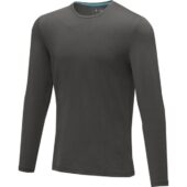 Ponoka мужская футболка из органического хлопка, длинный рукав, storm grey (S), арт. 029505203