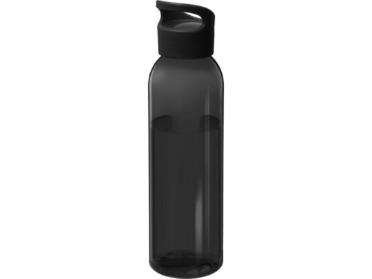 Бутылка для воды Sky из переработанной пластмассы объемом 650 мл — Черный, арт. 029568103