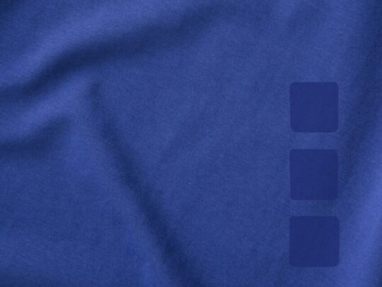 Ponoka мужская футболка из органического хлопка, длинный рукав, синий (3XL), арт. 029503903
