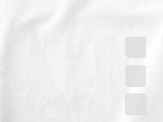 Ponoka мужская футболка из органического хлопка, длинный рукав, белый (2XL), арт. 029503603