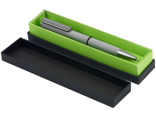 Футляр для 1 ручки Bloom, черный с зеленым яблоком, арт. 029518803