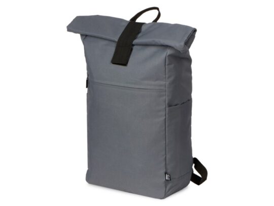 Рюкзак на липучке Vel из переработанного пластика, серый, арт. 029557003