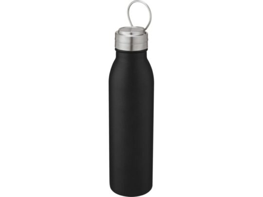 Бутылка для воды Harper из нержавеющей стали, с металлической петлей, 700 мл — Черный, арт. 029570203