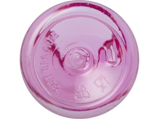 Bodhi бутылка для воды из вторичного ПЭТ объемом 500 мл — пурпурный розовый прозрачный, арт. 029566303