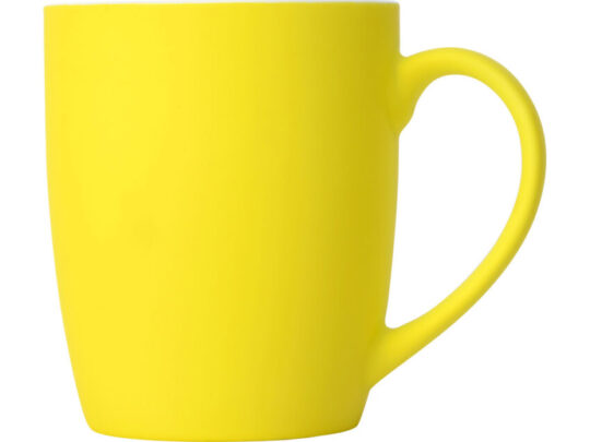 Кружка с покрытием soft-touch Tulip Gum, желтый (3955C) (P), арт. 029563003