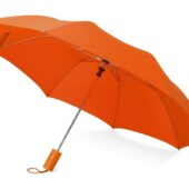 Зонт складной Tulsa, полуавтоматический, 2 сложения, с чехлом, оранжевый (P), арт. 029508103