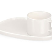 Чайная пара Brighton : блюдце овальное, чашка, коробка, белый, арт. 029642803