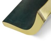 Ежедневник недатированный А5 Megapolis Nebraska Flex, зеленый с золотым обрезом, арт. 029746003