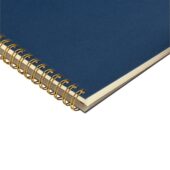 Бизнес тетрадь на гребне А5 Pragmatic, 60 листов в клетку, темно-синий, арт. 029744103