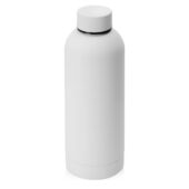 Вакуумная термобутылка Cask Waterline, soft touch, 500 мл, тубус, белый, арт. 029733903