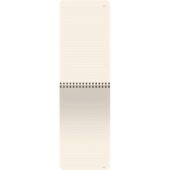 Блокнот А5 на гребне Pragmatic 60 листов в линейку, серый, арт. 029743003