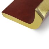 Ежедневник недатированный А5 Megapolis Nebraska Flex, коричневый с золотым обрезом, арт. 029745803