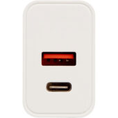 Сетевое зарядное устройство c выходами USB-A и USB-C и быстрой зарядкой QC/PD Recharger Pro, 30 Вт, арт. 029643603