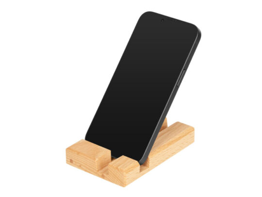 Подставка для телефона и планшета деревянная из массива бука №2 флагман, арт. 029739703