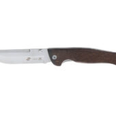 Нож складной Stinger, 112 мм (серебристый), материал рукояти: древесина венге (коричневый), арт. 029644103