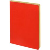 Ежедневник недатированный А5 Megapolis Nebraska Flex, красный с золотым обрезом, арт. 029746203