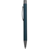 Ручка металлическая soft-touch шариковая Tender, цвет морской волны, арт. 029732303
