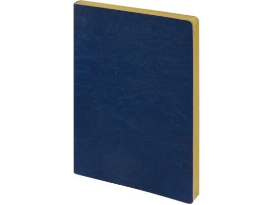 Ежедневник недатированный А5 Megapolis Nebraska Flex, синий с золотым обрезом, арт. 029745903