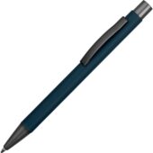 Ручка металлическая soft-touch шариковая Tender, цвет морской волны, арт. 029732303