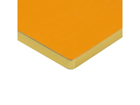 Ежедневник недатированный А5 Megapolis Nebraska Flex, оранжевый с золотым обрезом, арт. 029746103
