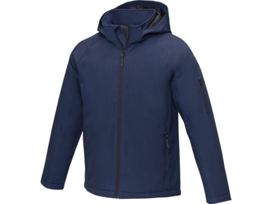 Notus мужская утепленная куртка из софтшелла — Темно — синий (XL), арт. 029774203