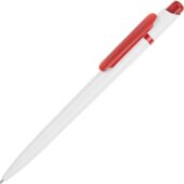Ручка шариковая Этюд, белый/красный (P), арт. 029763503