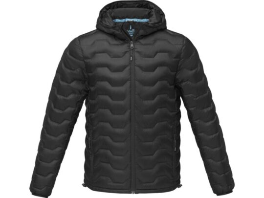Мужская утепленная куртка Petalite из материалов, переработанных по стандарту GRS — сплошной черный (M), арт. 029765703