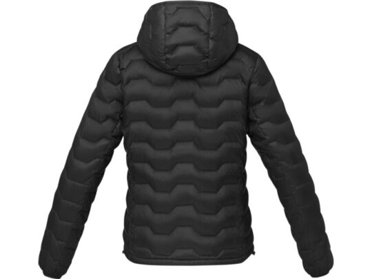 Женская утепленная куртка Petalite из материалов, переработанных по стандарту GRS – сплошной черный (2XL), арт. 029767403