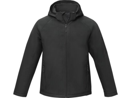 Notus мужская утепленная куртка из софтшелла — сплошной черный (XS), арт. 029775503