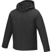 Notus мужская утепленная куртка из софтшелла — сплошной черный (S), арт. 029775103