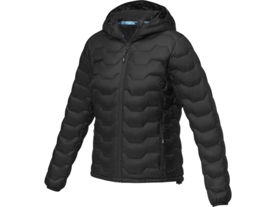 Женская утепленная куртка Petalite из материалов, переработанных по стандарту GRS — сплошной черный (XL), арт. 029767303