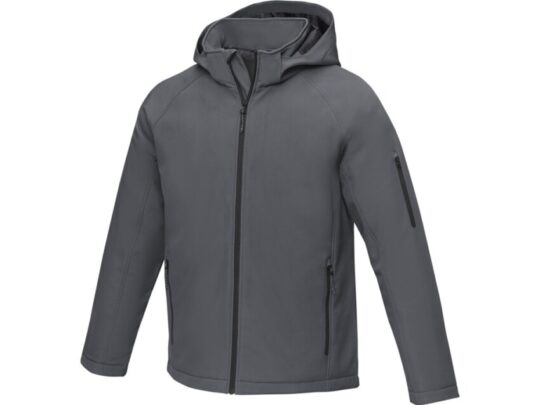 Notus мужская утепленная куртка из софтшелла — Storm grey (3XL), арт. 029774903