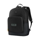 Рюкзак WENGER NEXT 23 Crango 16, чёрный, переработанный ПЭТ, 33х22х46 см, 25л, арт. 029776303