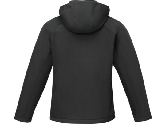 Notus мужская утепленная куртка из софтшелла — сплошной черный (XS), арт. 029775503