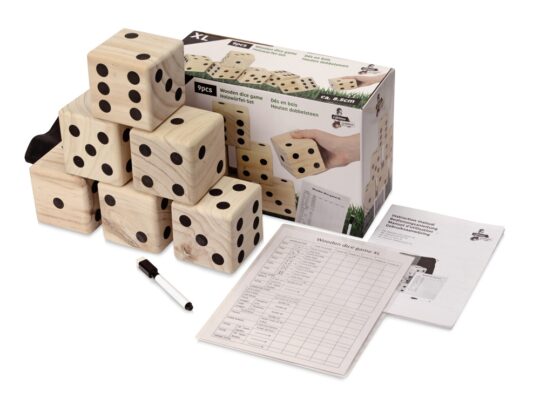 Деревянная игра в кости, XL “Dice”