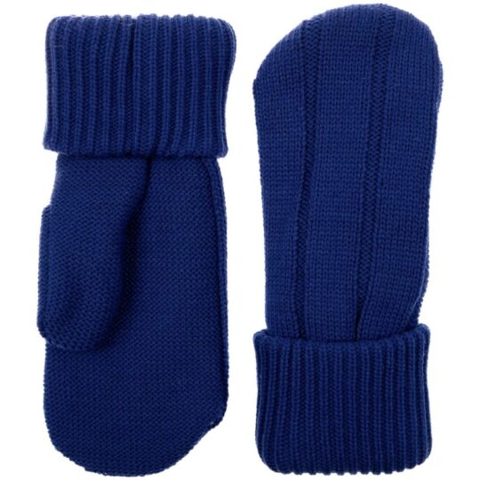 Варежки Knit Beat, темно-синие, размер L/XL