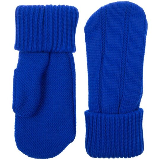 Варежки Knit Beat, синие, размер S/M